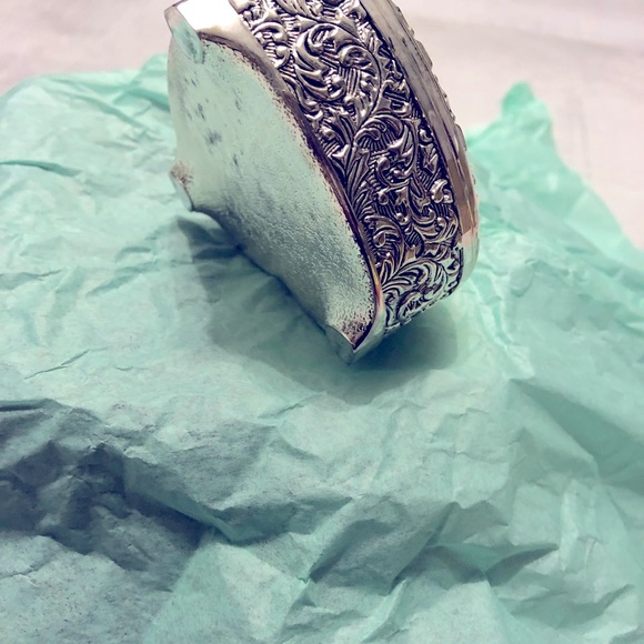 Jewelry Box - Silver Plated Heart ❤️ Design NEW - Picture 6 of 9